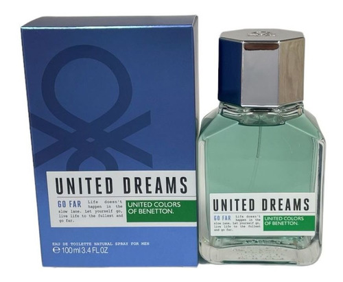 Imagen 1 de 1 de Perfume Go Far United Dreams Benetton - mL a $1449