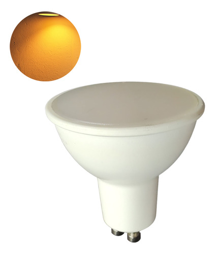 Foco Led Gu10 5w Transparente Luz Calida O Luz Blanca
