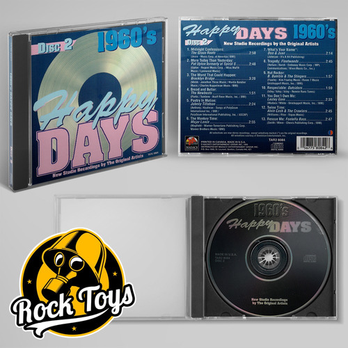 Happy Days - 1960s 1999 Cd Vers. Usa (Reacondicionado)