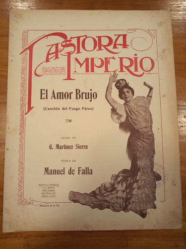 El Amor Brujo Manuel De Falla Partitura