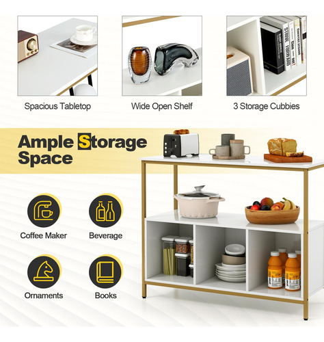 Ifanny Armario Buffet Con Almacenamiento Aparador Con 1