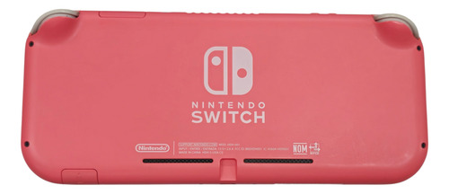 Consola Nintendo Switch Lite Coral Con Caja Rosa