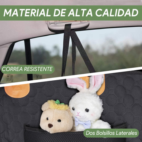 Cubre Asiento Perro Placa De Fondo Dura Impermeable Plegable DEVA FRONSA ML-IN-Pet-01 color negro