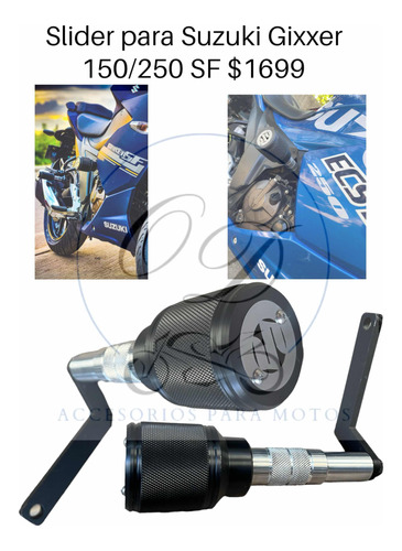 Pack De Sliders Para Suzuki Gixxer 150/250 Sf