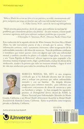 Cuando Un Ser Querido Sufre Una Enfermedad Mental U, De Woolis, Ma Rebecca. Editorial Iuniverse En Español