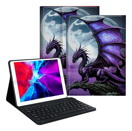 Funda Teclado Para Tablet Fire Hd Generacion Delgada Arcient