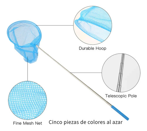 Paquete Scopic 5 Network//para Atrapar Mariposas E Insectos