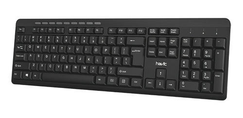 Teclado Básico Computador Conexión Usb 113 Teclas Ergonómico