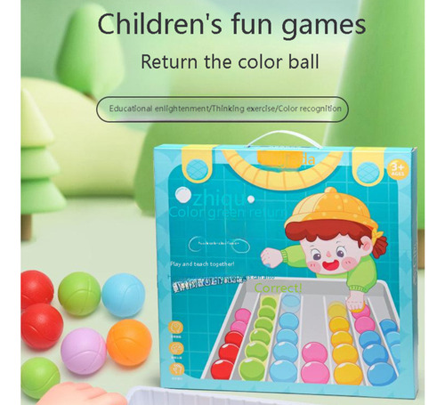 Iy Juego De Ayudas De Enseñanza Cognitiva De Color Infantil
