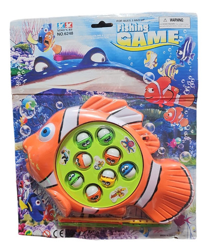 Juego De Pesca Pescamagic Nemo 8 Peces Fishing Game
