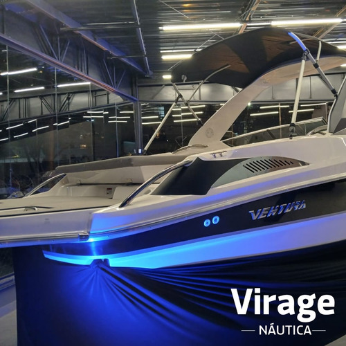 Lancha Ventura V250 Com Motor V6 280 Rabeta Sx Volvo