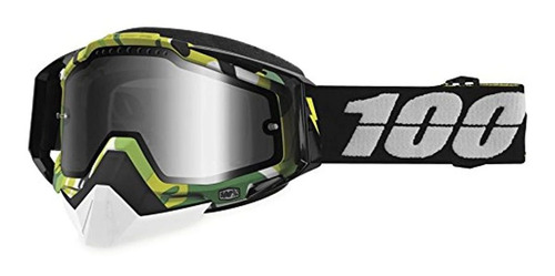 Gafas De Esquí Marca 100% Racecraft color Negro