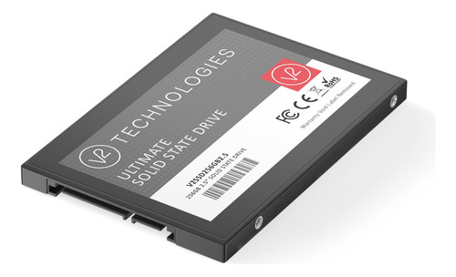 V2 Technologies Unidad Ssd Sata Iii De 256 Gb De 6 Gb/s De 2