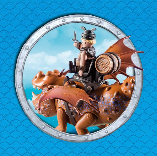 Playmobil Patapez & Albóndiga Como Entrenar A Tu Dragon Berk