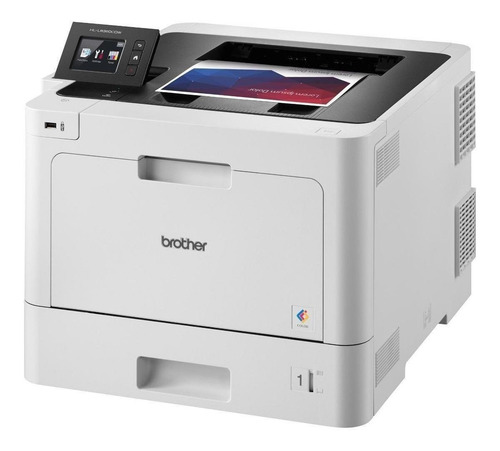Imagen 3 de 3 de Impresora a color simple función Brother HL-L8360CDW con wifi blanca y negra 220V - 240V