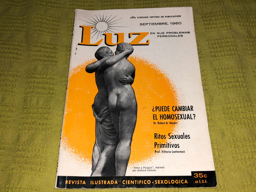 Revista Luz Vol. 8 No. 9 Septiembre 1960 (Usado)