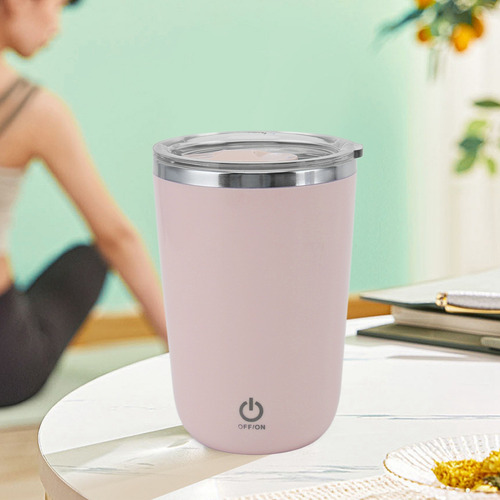 Taza Automática Café Agitador Mezcladora Bebidas+tapa