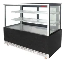 Comprar Vitrinas Expositoras Vidrio Recto Refrigerada 1,20 Mts  Fama