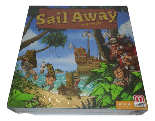 Sail Away Juego De Mesa Mattel Games (Usado)