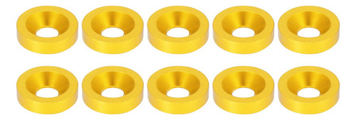 25 Kit Tornillos Para Autos 3.1 X 1.2cm Gold Aluminum