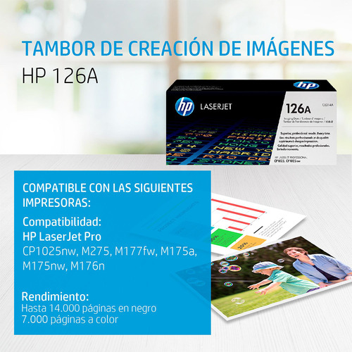 Tambor De Creación De Imágenes Hp 126a Ce314a
