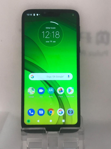 Motorola Moto G7 Power 64gb - Azul Navy - Produto Usado!