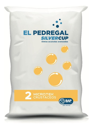 Alimento El Pedregal Camarón Microtek Plus (45-11) 500micras