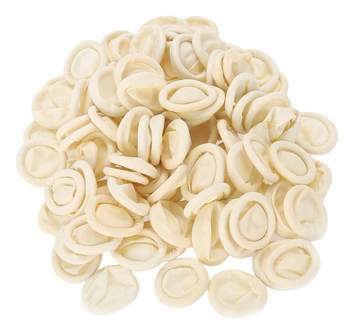 2 X 100 Piezas Desechables Puntas De Goma Antiestáticas