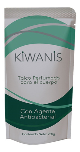 Kiwanis Talco 250 Ml Repuesto Antibacterial