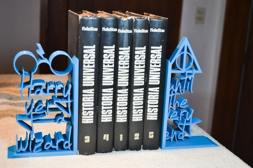 Imagen 4 de 5 de Sujeta Libros Harry Potter Bookend Regalo Varios Colores