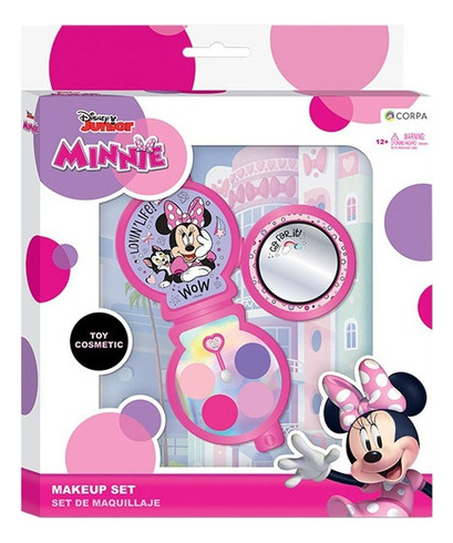 Set De Maquillaje Pupa Redonda Triple Minnie Disney Junior