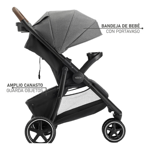 Graco Outpace Lx Sistema De Viaje Todoterreno Para Bebes Incluye Cochecito Y Asiento Infantil Para Automóvil Alto Rendimiento Práctico Y Duradero