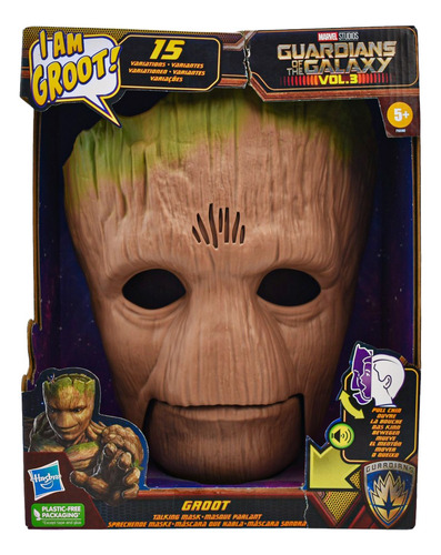 Marvel Guardians Of The Galaxy Groot Mascara Habla Hasbro Cf