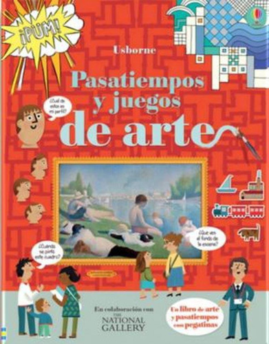 Libro De Arte Actividades, De Dickins, Rosie. Editorial Usborne, Tapa -1 En Español