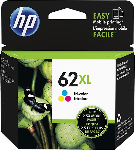 Hp 62xl De Alto Rendimiento Cartucho De Tinta