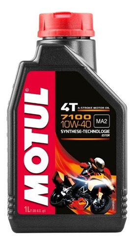 Aceite Moto Motul 7100 4t 10w40 Sintetico Moto Rider Pro ®