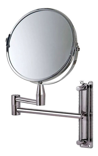 Espelho De Banheiro De Aumento Dupla Face Articulado