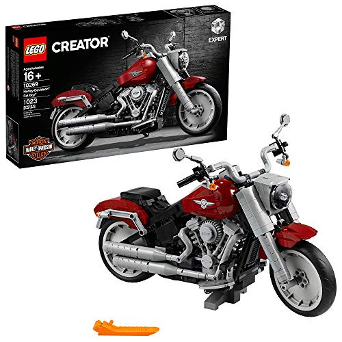 Harley-davidson Fat Boy 10269 Construido Por Lego Creator Ex