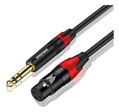 Cable Para Micrófono: Dremake Audio Xlr Hembra A 1-4 Trs Cab