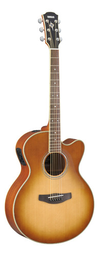Guitarra acústica Yamaha CPX700II para diestros sand burst brillante