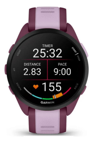 Smartwatch E M. Cardíaco Gps Garmin Forerunner 165 Music