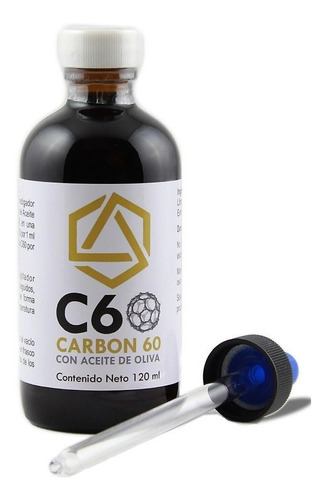 C60 Carbon 60 99.99% Ultra Puro En Aceite De Oliva Organico