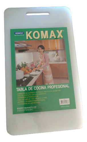 Tabla De Cocina Polipropileno Komax 41cmx 23cmx1,5cm Cb11