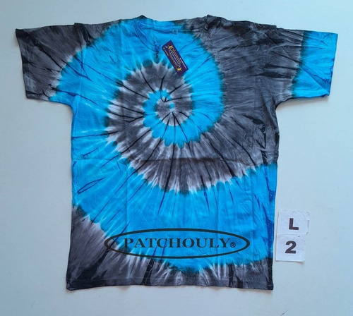 Imagen 2 de 2 de Remera Batik Tie Dye Hippie 100% Algodón Artesanal Unisex