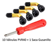 Comprar Saca Gusanillos + Valvulas Cauchos Pvr40 Motos Atv Carros