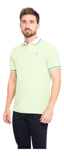 Polo Oscar De La Renta Verde Hombre B23kntp066-61