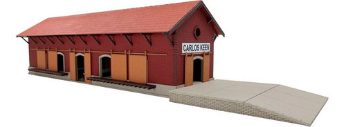 Maqueta Deposito Carlos Keen P Armar Ho 1/87 Miniature World