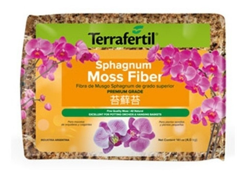 Fibra De Musgo Sphagnum Terrafertil Moss Fiber Grow