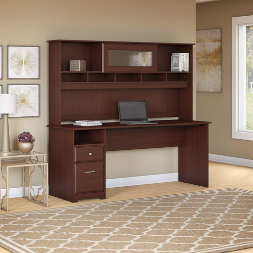 Bush Furniture Cabot Escritorio Para Computadora 72 W Con