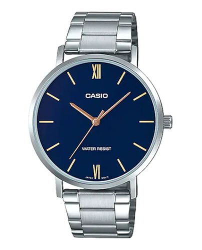 Casio Mtp-vt01 Fondo Azul